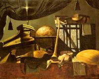 Baschenis, Evaristo - Still-Life with Musical Instruments